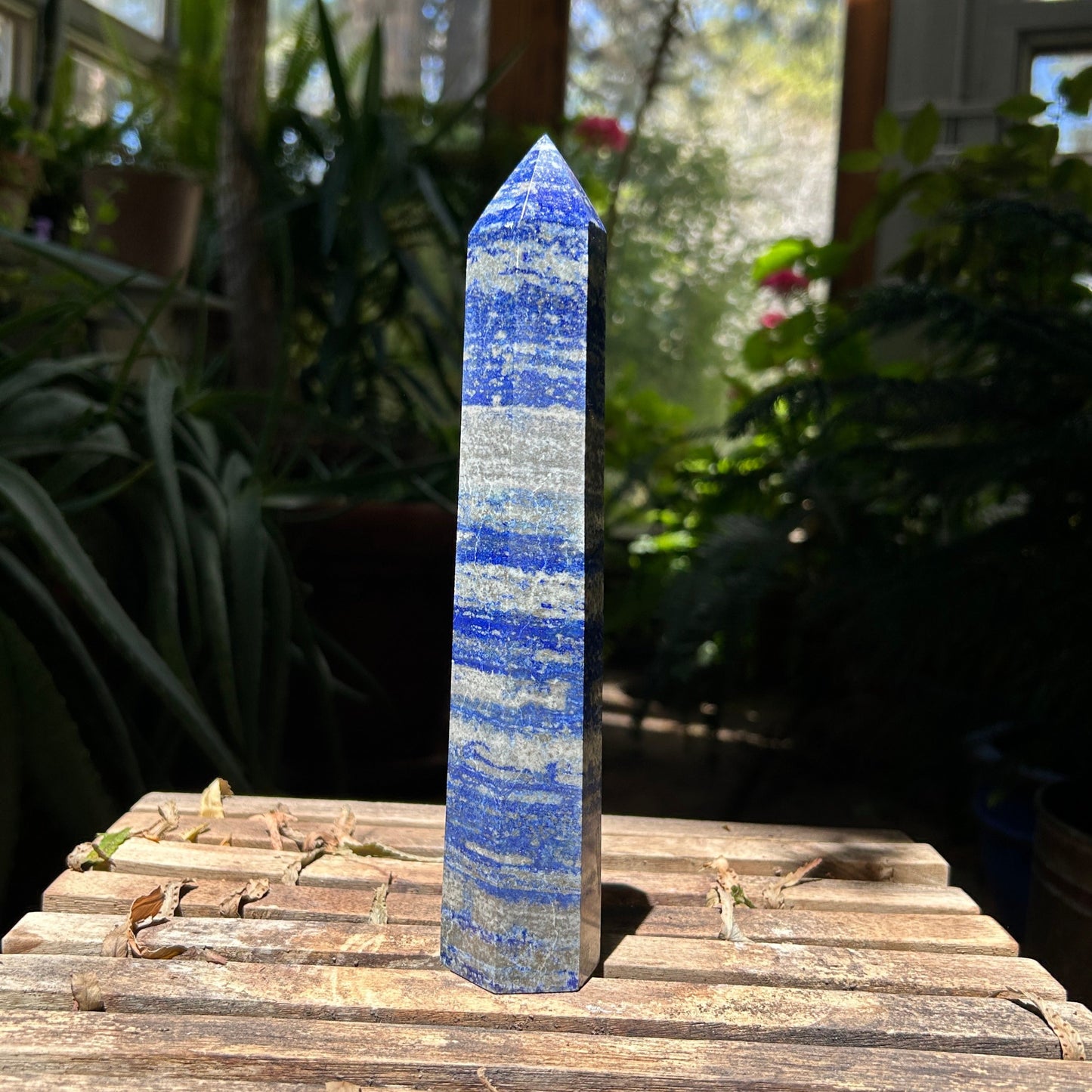 Lapis Lazuli Tall 8" Tower