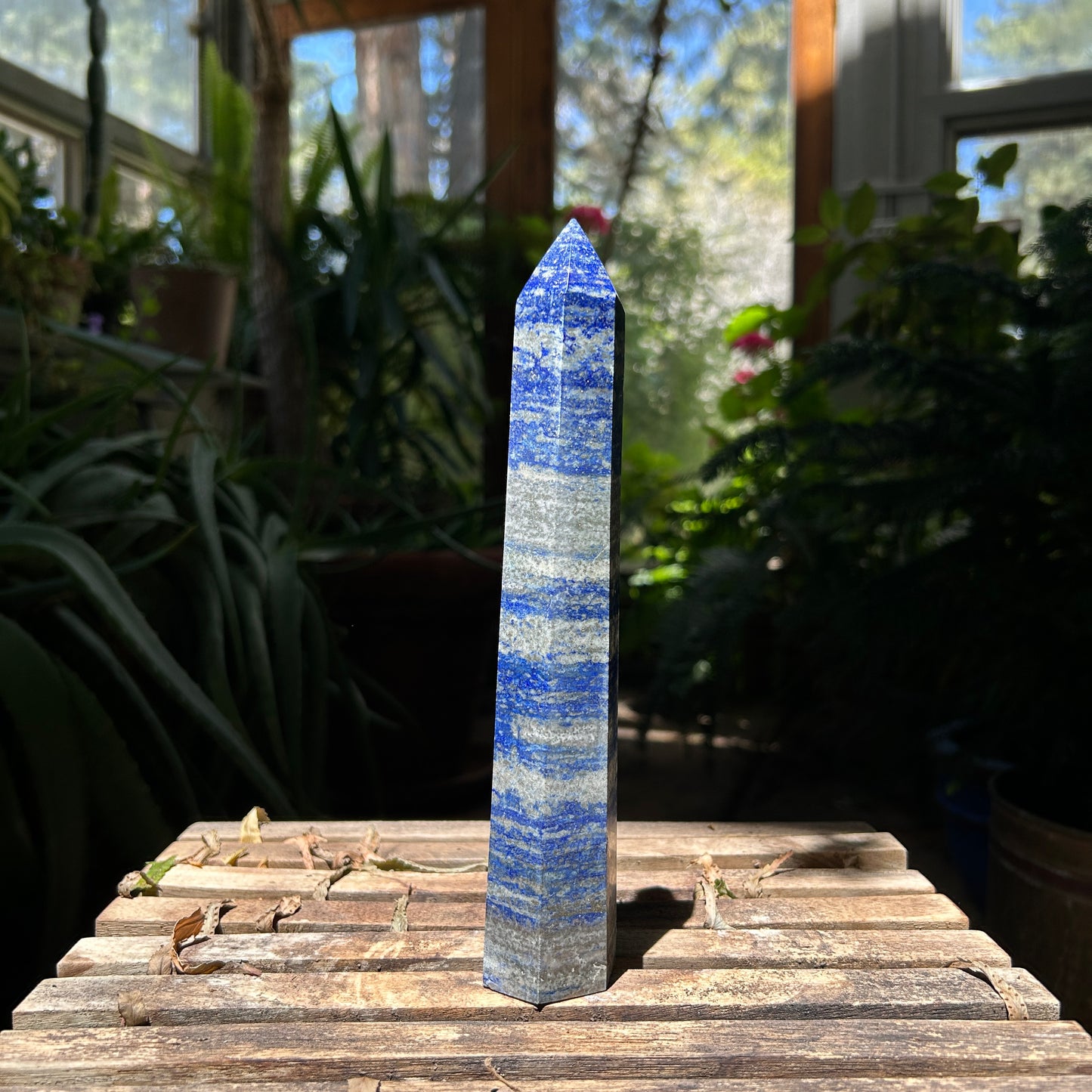 Lapis Lazuli Tall 8" Tower