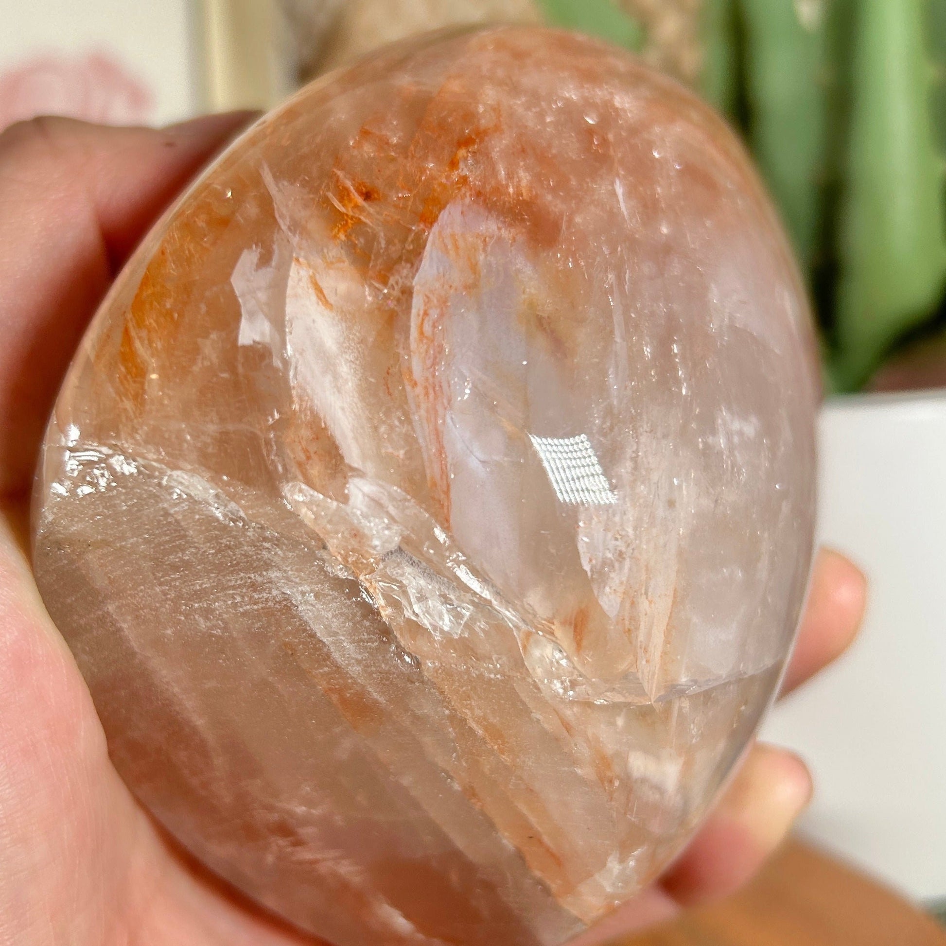 Red Hematoid &quot;Fire&quot; Quartz Polished Freeform *Imperfect*