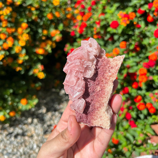 Rose PInk Natural Halite Specimen from Trona