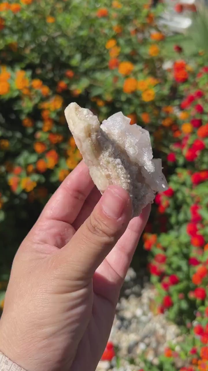 Gorgeous White Halite from Trona Natural Specimen